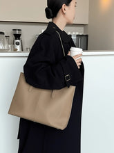 MAYA Büyük Boy Tote Omuz Çantası Bej