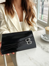 ESTHER Tokalı Rugan Omuz Çantası Siyah