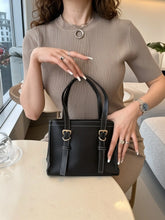 BLISS Dikiş Detaylı Çıkarılabilir Askılı El ve Omuz Çantası Siyah