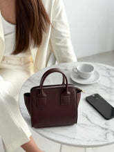 SAGE Çıkarılabilir Askılı Mini El ve Omuz Çantası Acı Kahve