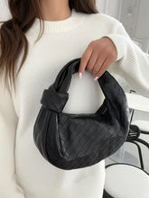 VALERIA Düğümlü Örgü Detaylı El Çantası